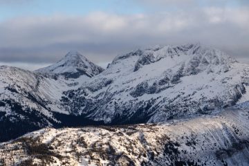 Surrounding mountains