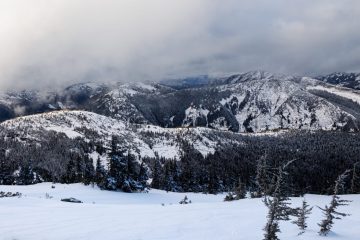 Surrounding mountains