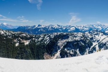 View from Flora Peak