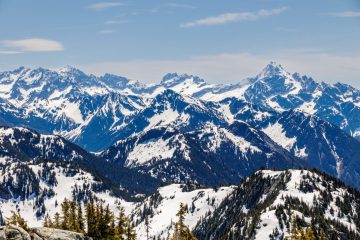 View from Flora Peak