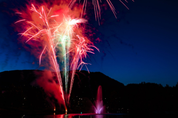 Lafarge Lake Canada Day Fireworks 2024