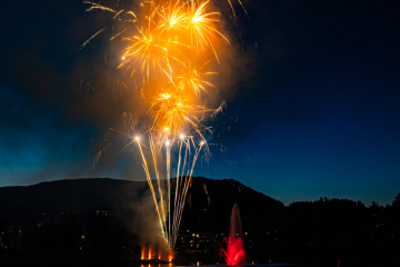 Lafarge Lake Canada Day Fireworks 2024