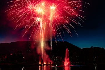 Lafarge Lake Canada Day Fireworks 2024