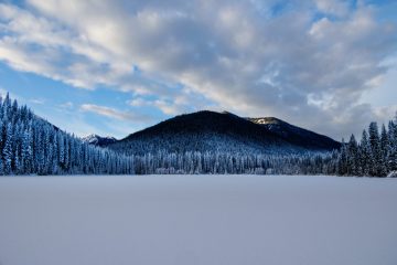 Frozen Lightning Lake