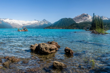 Lake side (Garibaldi Lake)