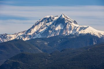 Mount Garibaldi as seen from peak 3