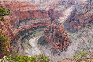 View from Angels Landing, Zion National Park