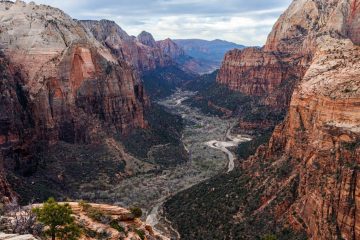 View from Angels Landing, Zion National Park