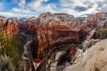 View from Angels Landing, Zion National Park